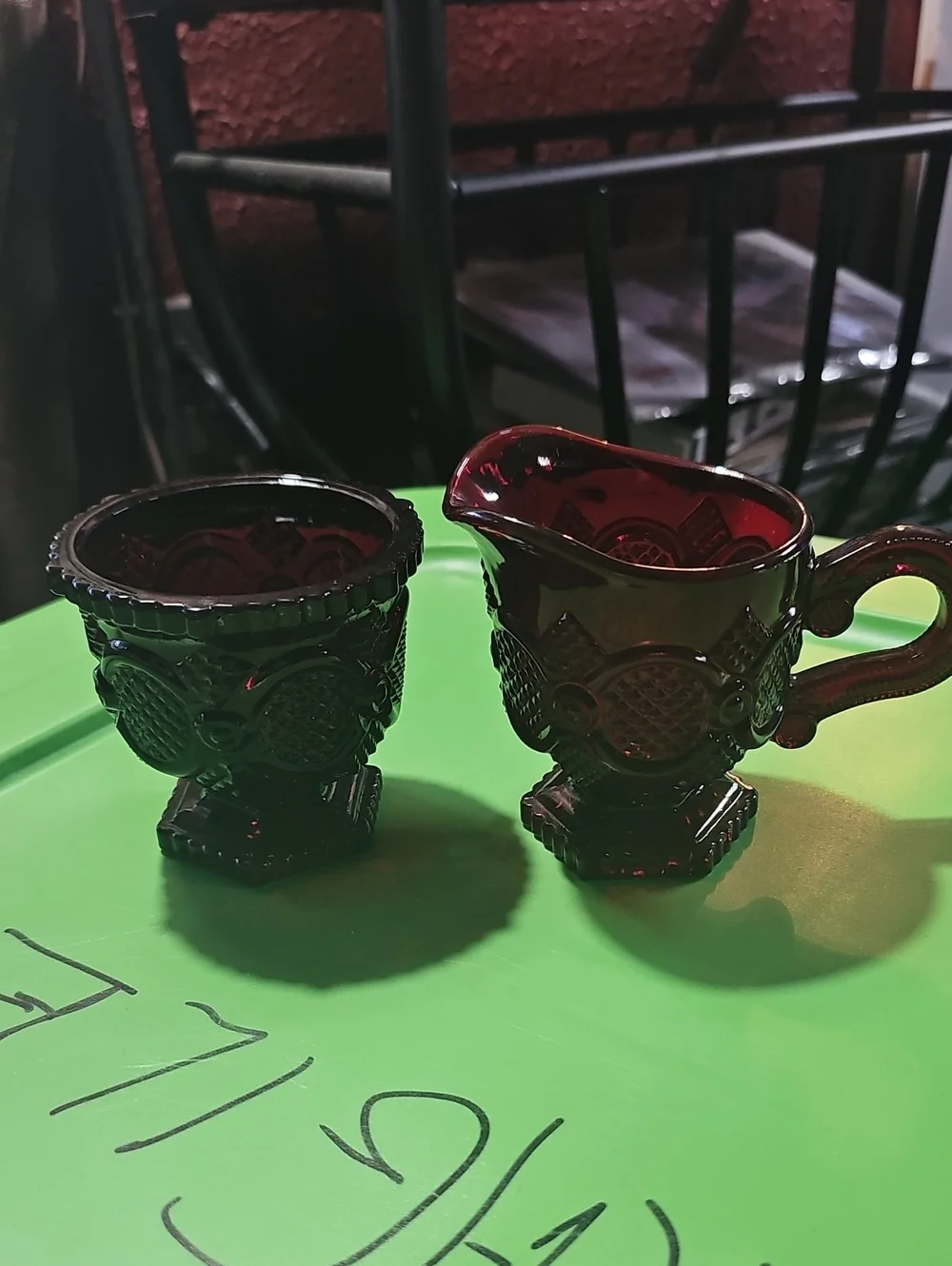 Avon Cape Cod Creamer And Sugar Set
